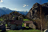 Val Codera. L'abitato di San Giorgio. 